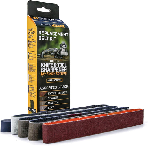 Work Sharp Assorted Belt Kit for Ken Onion Edition
