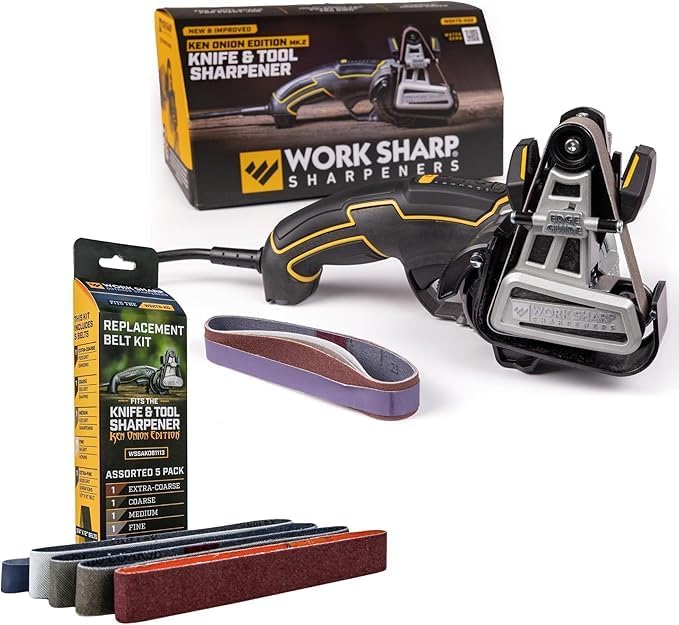 Work Sharp Ken Onion MK.2 Electric Knife Sharpener + Free Grinding Belts Offer